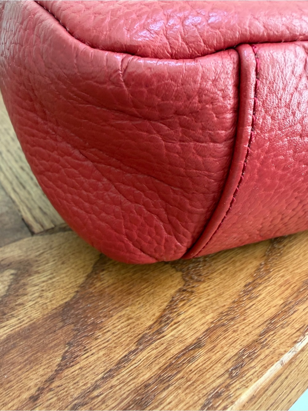Blue Label Crestbridge/Burberry Red Bag - Picture 8 of 16